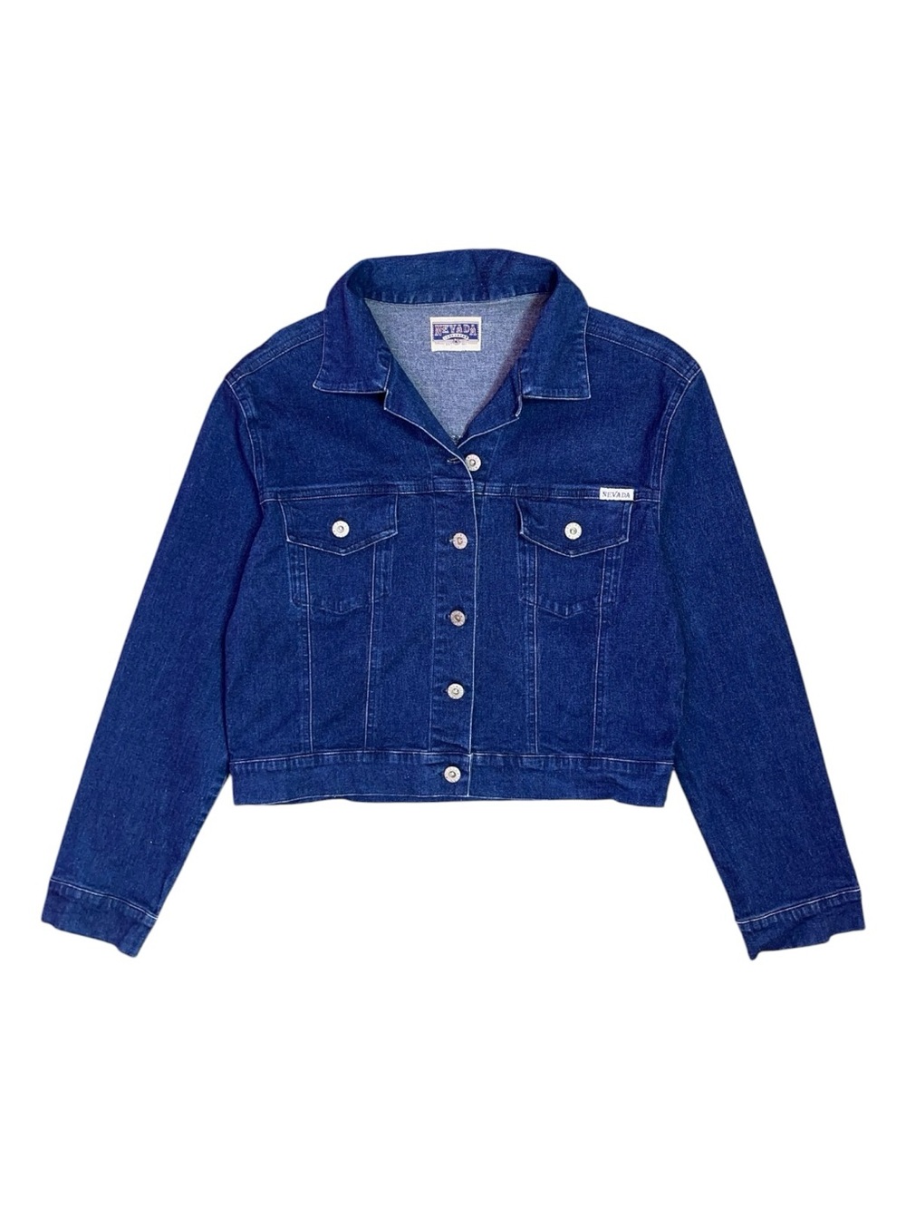 Nevada Jeanswear Vintage Dark Wash Denim Jacket Women’s‎ M/L